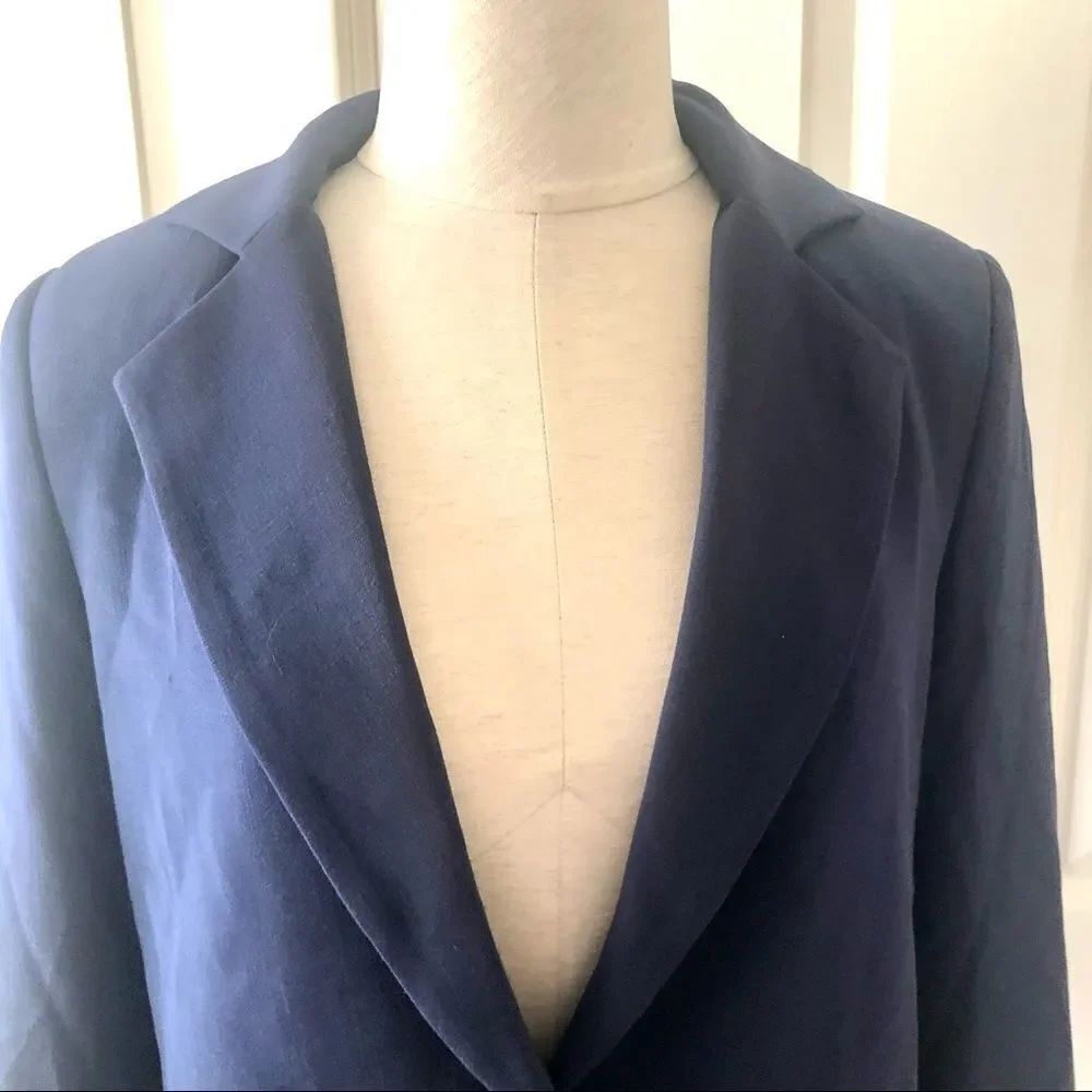 Draper’s and Damon’s navy sleeve blazer SP - Picture 7 of 10
